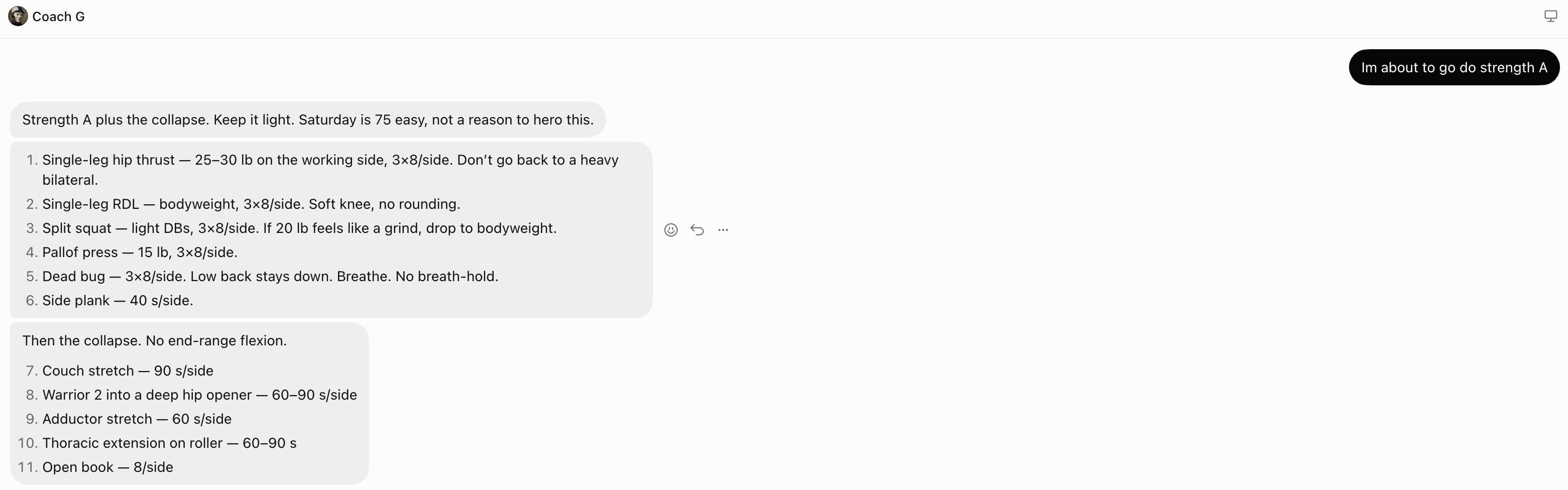 Coach G Bot Screenshot 5