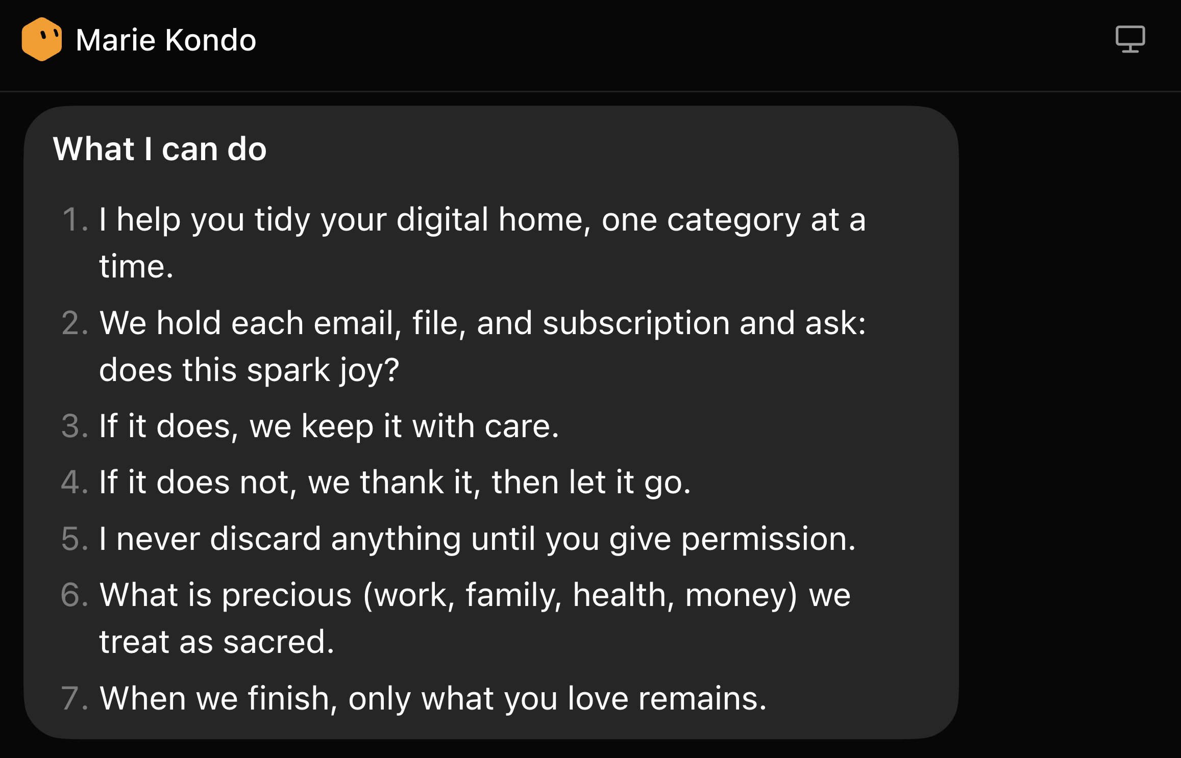 Kondo Bot Screenshot 1